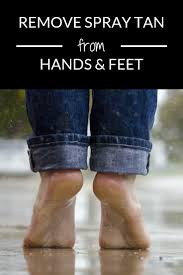 Luckily, you can get the tan off your hands with the following techniques. How To Remove Spray Tan From Your Hands And Feet Sunspray By Kathryn