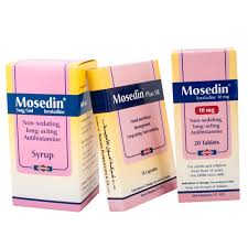 Claritin (loratadine) is a second generation antihistamine used to treat and prevent seasonal allergies. Mosedin Tablets Syrup
