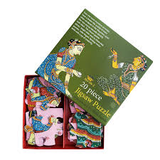 If you're looking for free jigsaw puzzles to play, look no further than these five websites. The Rabbit Hole Children S Bookstore Jigsaw Puzzles 20 Pcs Patachitra Art Ladies
