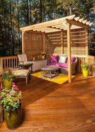 Raised decks have foundation posts that are exposed to view when the structure is complete. Raised Deck Ideas And Inspiration Salter Spiral Stair