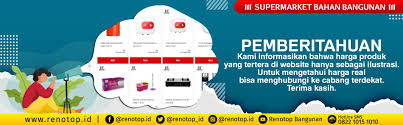 Dengan fasilitas pembayaran yang beragam, bukalapak bertujuan untuk memberi kenyamanan dan keamanan dalam belanja online. Supermarket Bahan Bangunan Renotop