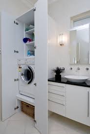 Bathroom Laundry Combo Why Not Have Them Together To Save Space Kosmeticheskij Remont Vannoj Komnaty Nebolshie Komnaty Dlya Prachechnoj Nebolshie Vannye Komnaty