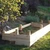 Easy raised garden bed on casters for patio or deck: 1