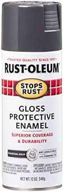Rust Oleum 7784830 Stops Rust Spray Paint 12 Ounce Gloss Charcoal Gray Buy Online In Bahamas At Bahamas Desertcart Com Productid 6708651