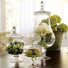 18 Ideas To Decorate With Glass Apothecary Jars Decoholic Kitchen Island Centerpiece Kitchen Island Decor Island Decor