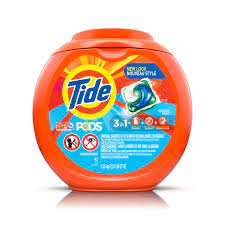 Tide pods detergent, 77 count. Pacs De Detergente Tide Pods Aroma Ocean Mist Tide