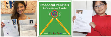 Fortunately, with the advent of. Peaceful Pen Pals Project