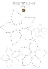 Poinsettia Flower Template Iii Copy Novella Bragagna Flickr In 2020 Paper Christmas Decorations Flower Template Christmas Flowers Diy