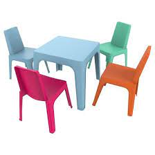 julieta 5pc square kids table and chair set blue table w x2f assorted chairs target kids table and chairs garden chairs table and chair sets