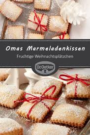 Omas Marmeladenkissen Rezept Marmelade Konfiture Du Wirst Oma Rezept Kekse