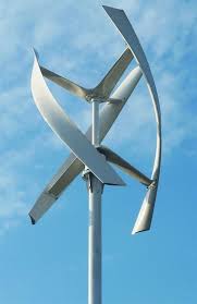 Uge Wind Turbine Comes As Short As 2 Meters So It Would Make A Good Solution For Generating Home Electricity Wind Turbine Wind Power Vertical Wind Turbine