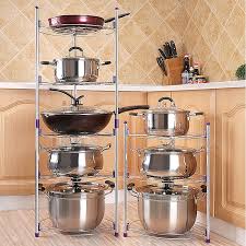 Buy the best and latest kitchen rack on banggood.com offer the quality kitchen rack on sale with worldwide free shipping. Kitchen Storagerack Steel Rack Layer Rack Stainless Stainless Steel Kitchen Rack Storage Rack Fivelayerstoragerack 3ce Take A Layer Multi Pot Shopee Singapore