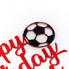 But now, even while being within the country, many are opting for a cake themed on their fav indian regional dish. Personalised Birthday Cake Topper With Football Decoration