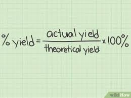 Essentially, this allows you to see how far off an. How To Calculate Percent Yield In Chemistry 15 Steps