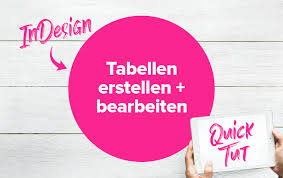 Und regelmäßig eine spalte vollständig zu leeren deutet auch. Indesign Tabellen Erstellen Bearbeiten Importieren Tutorial