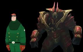 #league of super evil #voltar #doktor frogg #red menace #doomageddon #yes this image is based off of clone high dont @ me #if you want to make these into the what better way to finish off the day with angsty league of super evil sketches? Cartoon Videogame The League Of Super Evil Is Composed Of Xcom Aliens Fantheories
