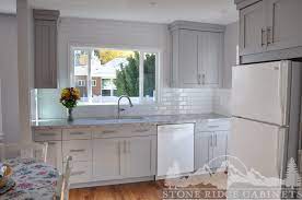 Posted by jason on 18th feb 2021 i thought i'd try despite other reviews to save having to do paint matching, but alas had to go to paint store. Pebble Gray Kitchen Stone Ridge Cabinets