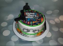 Gta 5 Cake By Bianca Cake 14th Birthday Cakes Cake Supplies