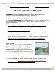 Carbon Cycle Gizmo Answer Key Pdf Google Search Carbon Cycle Cycle Carbon