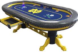 Notre Dame Fighting Irish Custom Poker Table Poker Table Custom Poker Tables Poker Table For Sale