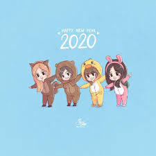 Fa Happy New Year 2020 Happynewyear2020 Jennie Lisa Lalisa Jisoo Rose Blackpink Ë¸”ëž™í•‘í¬ Mayko Wallpaper Please Ká»³ Áº£o Ä‘ang Yeu Dá»… ThÆ°Æ¡ng