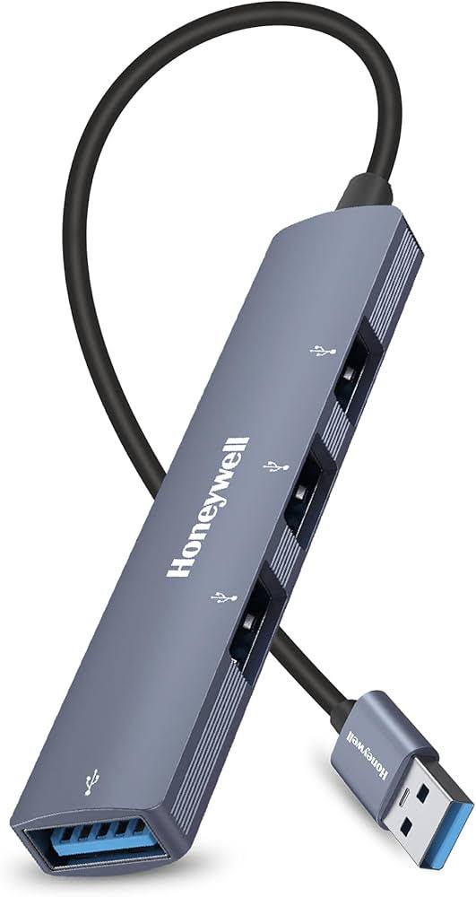 Honeywell 4-in-1 Ultra Slim USB Hub 1xUSB 3.0 & 3 x USB product image