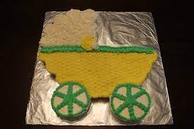 A Baby Buggy Cupcake Cake La Hoot Bakery Akron Ohio