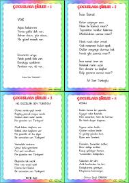 Cocuk Siirleri Serisi 1 2020 Ogretmen Klasoru Siir Egitim Faaliyetleri