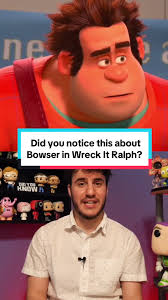 Did you notice this about the Wreck It Ralph Characters? #wreckitralph  #disney #disneymovie #disneymovies #movieclips #creatorsearchinsights  #bowser #supermario