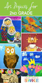 Second Grade Deep Space Sparkle Kids Art Projects Art Lessons Elementary Elementary Art Projects