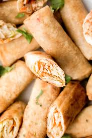 It is another healthier variation of our dish. Vegetarian Lumpia Spring Rolls Ahead Of Thyme