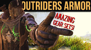 The legendary armor confirms, that there should be some sort of transmog and dye to make use of all the awesome armors and guns in the game. Outriders Game Legendary Armor Preview Trickster Devastator Technomancer Pyromancer Youtube