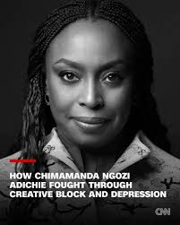 Which one is your favourite book by Chimamanda Ngozi Adichie ? “In the  years that I couldn't write, I was fighting depression,” Adichie told CNN.  “Not being able to write fiction when