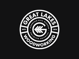 We are manufacturers of logo doormats, branded mats, carpet logos, walk off mats, rubber doormats, personalised doormats,. Great Lakes Wood Working Badge Logo Design Typography Badge Logo Logo Design