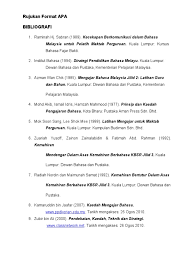 Below are some general guidelines page 11 of 12. Contoh Rujukan Apa Format