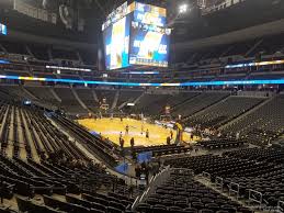 pepsi center section 118 denver nuggets rateyourseats com