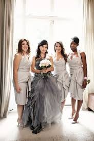 Grey Wedding Dress Grey Wedding Dress Gray Wedding Inspiration Colored Wedding Dress
