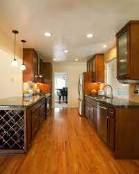 Galley Kitchen Recessed Lighting Placement Simple Kitchen Remodel Kitchen Remodel Layout Cheap Kitchen Remodel