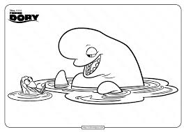 Finding dory coloring book lovely finding dory coloring pages and activity sheets via hellboyfull.org. Disney Finding Dory And Bailey Coloring Pages