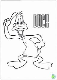 Make a fun coloring book out of family photos wi. Daffy Duck Colouring Pages Coloring Home