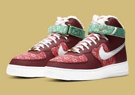 See more ideas about christmas pictures, vintage christmas cards, vintage christmas. Nike Air Force 1 High Christmas Dc1620 600 Sneakernews Com