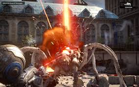 Act 1 0 Prologue Walkthrough Gears Of War 4 Game Guide Gamepressure Com The hammer of dawn strikes was a global, orbital strike counterattack against the locust horde in occupied territories across sera. gears of war 4 game guide