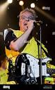 Mark Mothersbaugh of Devo performing in concert at Kentish Town ...
