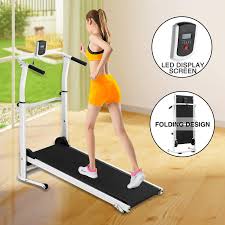 Oct 27, 2020 · how to use a treadmill for beginners. Paldin Running Walking Machine Manual Treadmill Folding Running Walking Machine Incline Cardio Fitness Running Exercise Adjustable Height Led Screen Folds Away Home Office Use Fitness Exercise Machines Hellstromsmaleri Se