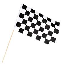 Quel sera la première à ramener la première le drapeau dans son camp? Drapeau De Course Damier Noir Et Blanc Jour De Fete Boutique Jour De Fete