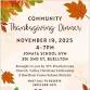 Community Thanksgiving Dinner | SYV Presbyterian event image