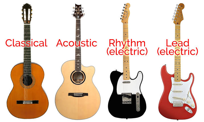 Image result for types of guitars"