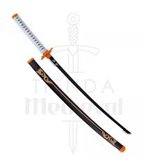 Katana Kochou Shinobu De Demon Slayer O Guardianes De La Noche Katana Color Azul Cielo Noche