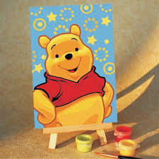 Winnie The Pooh Painting Disney Canvas Art Painting Art Lesson Canvas Art Painting