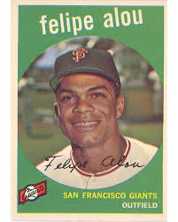 🧢 It's Opening Day for the regular baseball season! These three baseball  cards feature the Alou brothers: Felipe, Mateo “Matty” and Jesús. Together,  the brothers from the Dominican Republic paved the way